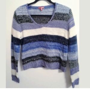 Bongo Striped Lurex Sweater...L